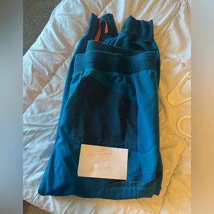 XL light blue joggers with darker blue pockets